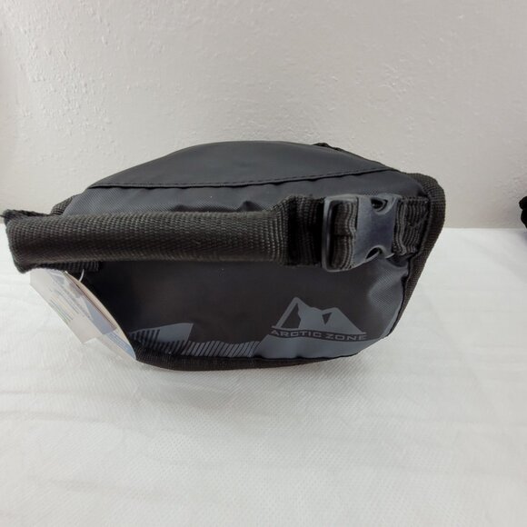 Arctic Zone Lunch Bag Zipper, Handle in Black New with Microban - Picture 11 of 13